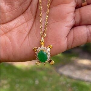 Turtle necklace